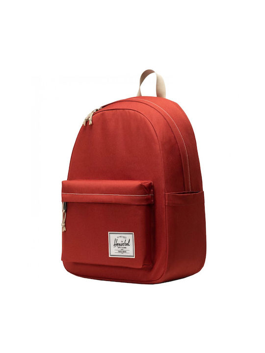 Herschel Classic Weiblich Stoff Rucksack Rot