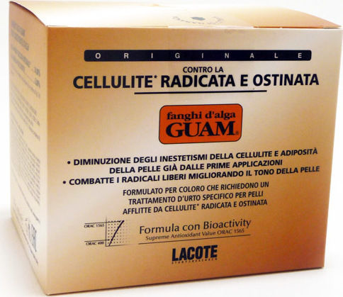 Guam Cellulite Radicata E Ostinata Guam Creme für Cellulite & Wasserretention 500gr