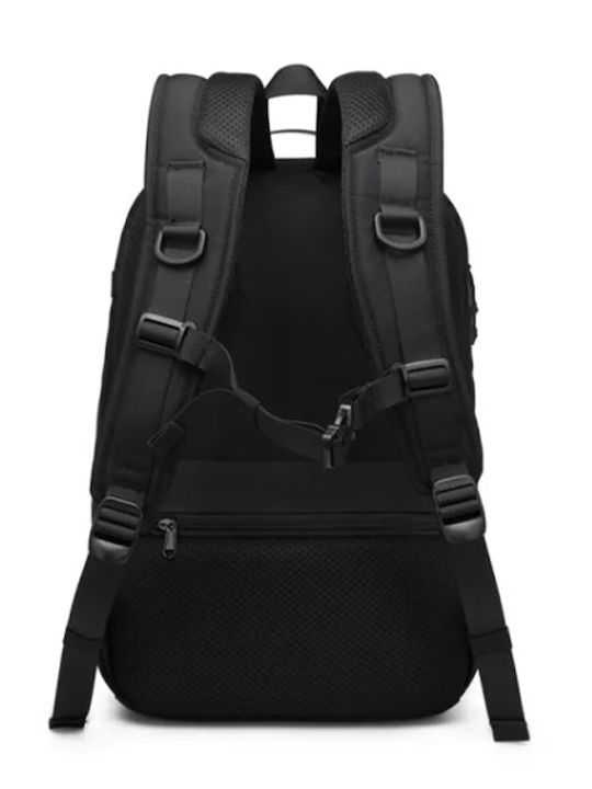 Ozuko Backpack Αδιάβροχο Μαύρο