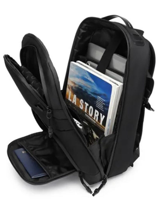 Ozuko Backpack Αδιάβροχο Μαύρο