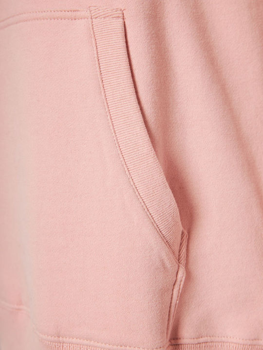 Суитшърт с Качулка Dirty Pink