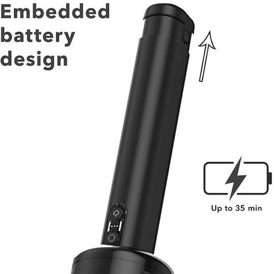 Rohnson Mamba M6 Прахосмукачка 2 в 1 Stick & Ръчна Черна