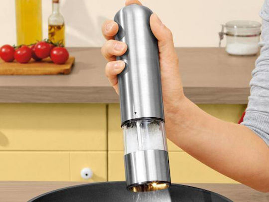 Verk Group Elektrisch Gewürzmühlen Inox in Silber Farbe 22cm 1Stück