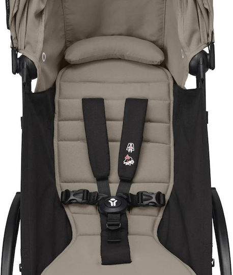 Stokke Stoff Kinderwagen Braun Yoyo