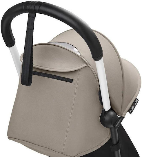 Stokke Stoff Kinderwagen Braun Yoyo
