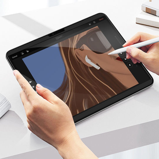 4smarts Screen Protector Ipad Air 13 2024 Anti-spy Anti-scratch Magnetic Transparent Black