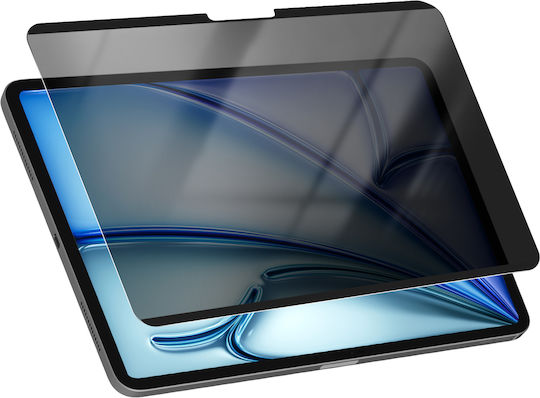 4smarts Screen Protector Ipad Air 13 2024 Anti-spy Anti-scratch Magnetic Transparent Black