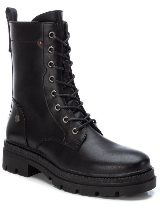 Women's Ankle Boots with Medium Heel Black