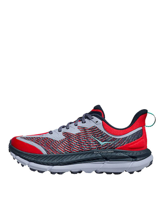 Hoka Mafate Speed 4 Ανδρικά Αθλητικά Παπούτσια Trail Running Κόκκινα