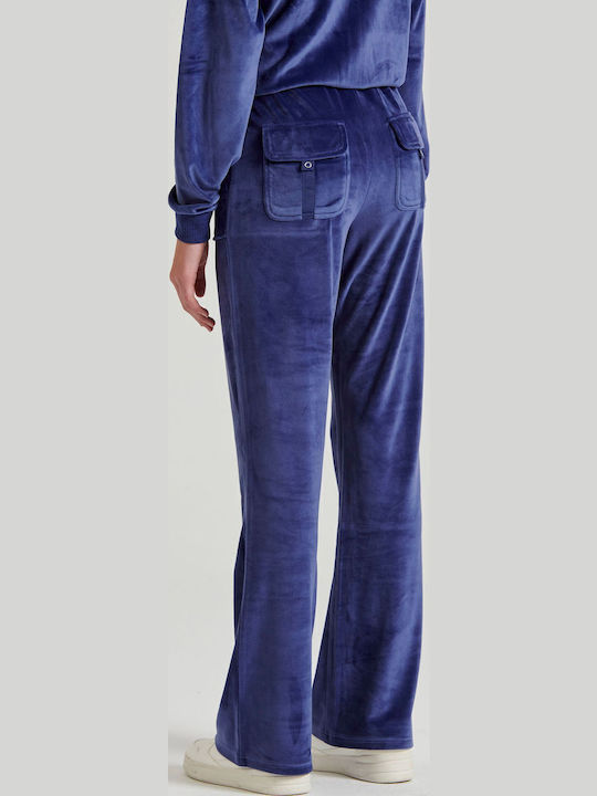Sweatpants Velvet Purple