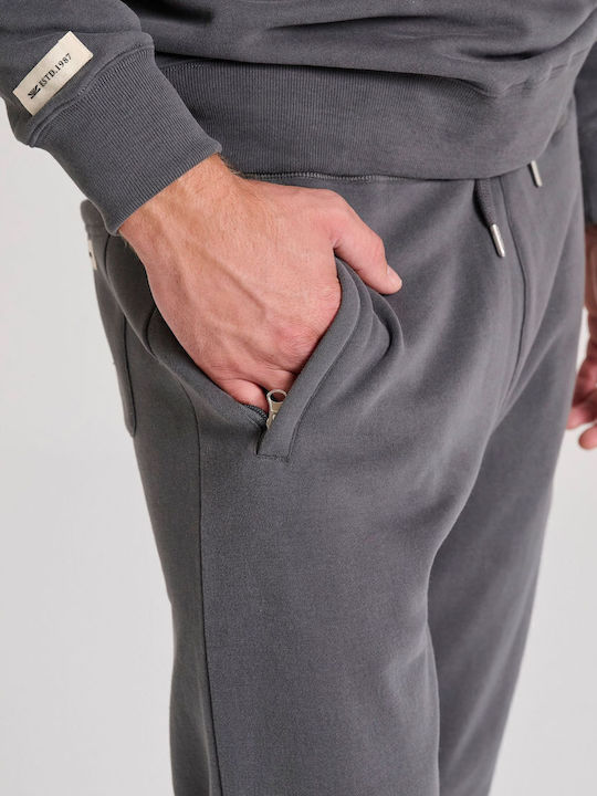 Sweatpants with Elastic Dark Grey