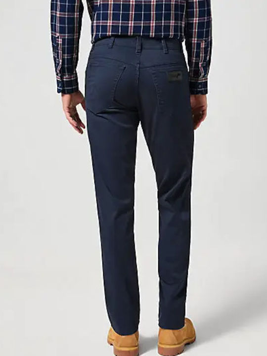 Wrangler Texas Pantaloni pentru bărbați Elastice cu Croială Normală Dark Navy