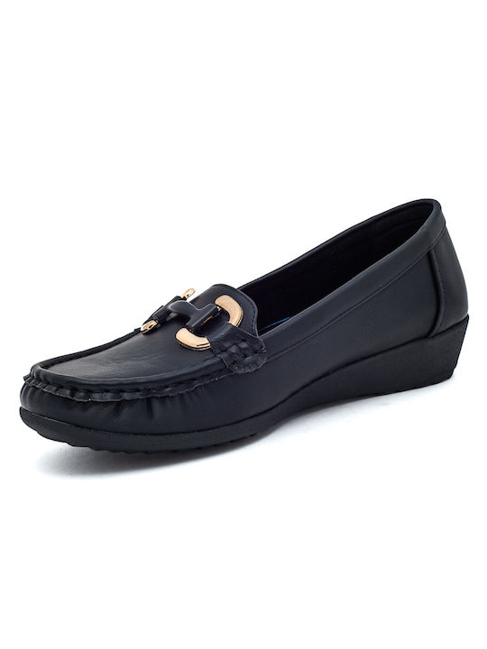 Soft & Flex Women's Moccasins in Black Color