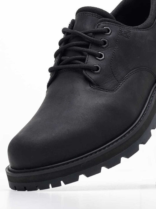 Timberland Leder Herren Freizeitschuhe Schwarz