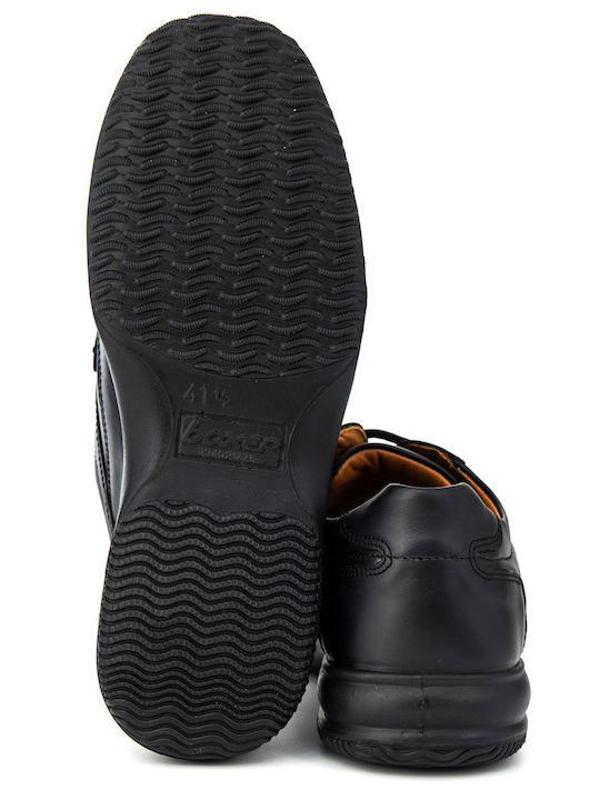 Men's Leather Casual Shoes Black