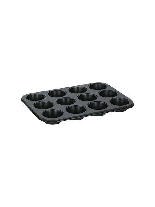Alpina Appliances Non-stick Cupcakes & Muffins 12 Cups Baking Pan 35x26.5x3cm 12pcs