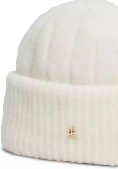 Beanie Beanie Knitted in White color