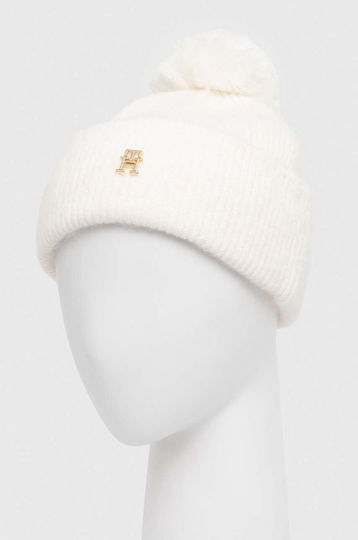 Beanie Beanie Knitted in White color