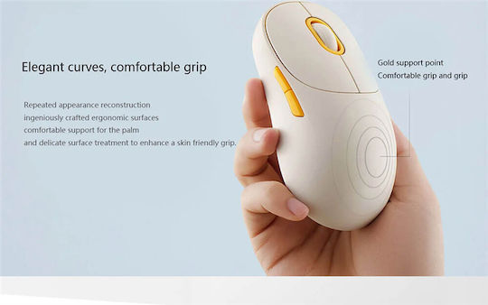 Xiaomi Wireless Ergonomic Bluetooth Mouse White