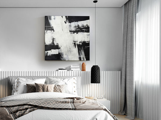 Gemälde auf Segeltuch 90x90 cm