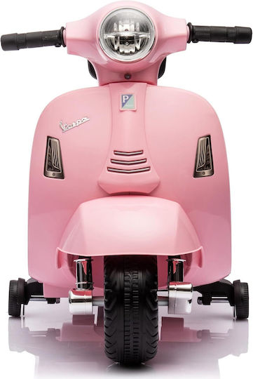 Παιδική Vespa Scooter & Backrest Ηλεκτροκίνητη 6 Volt Ροζ