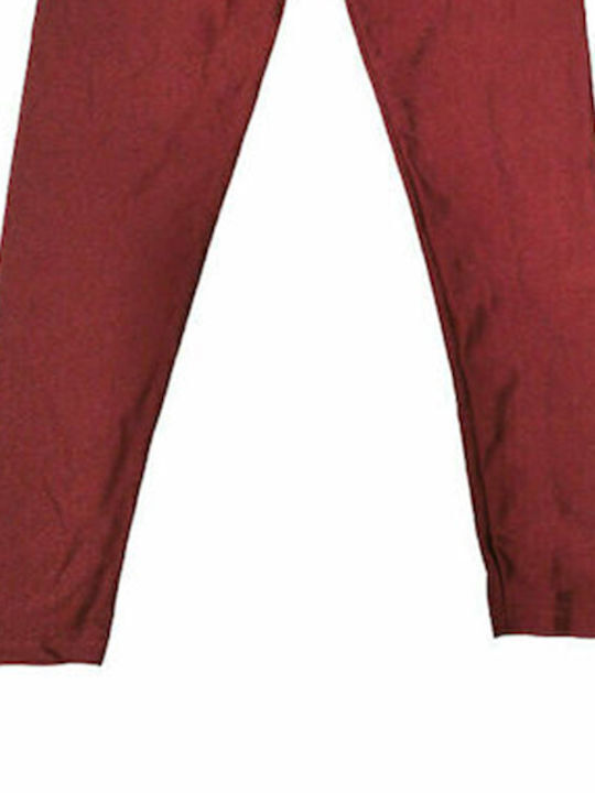 Kids Legging Sports Long Burgundy