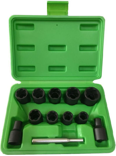 Set de Chei Tubulare Jbm Jb-52962 pentru Șuruburi Anti-furt Uzate 6-19 Mm