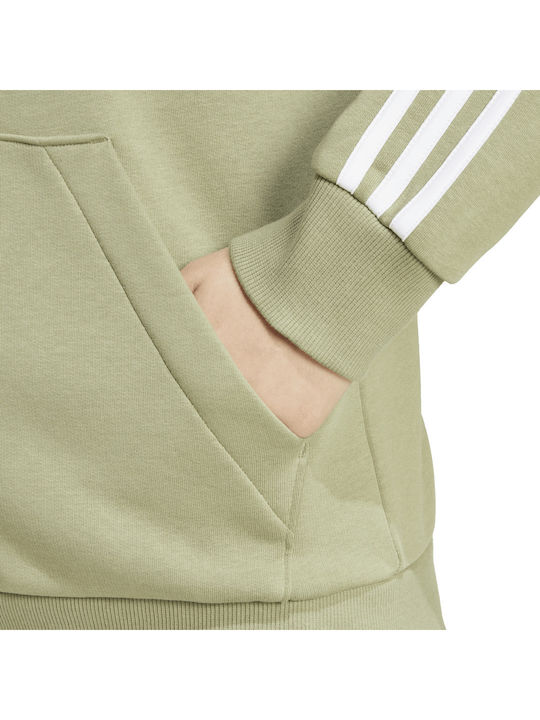 Essentials Women's Sweatshirt Jacket Hooded Green