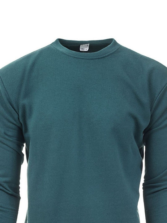 MBLK Men's Sweatshirt Petrol Blue