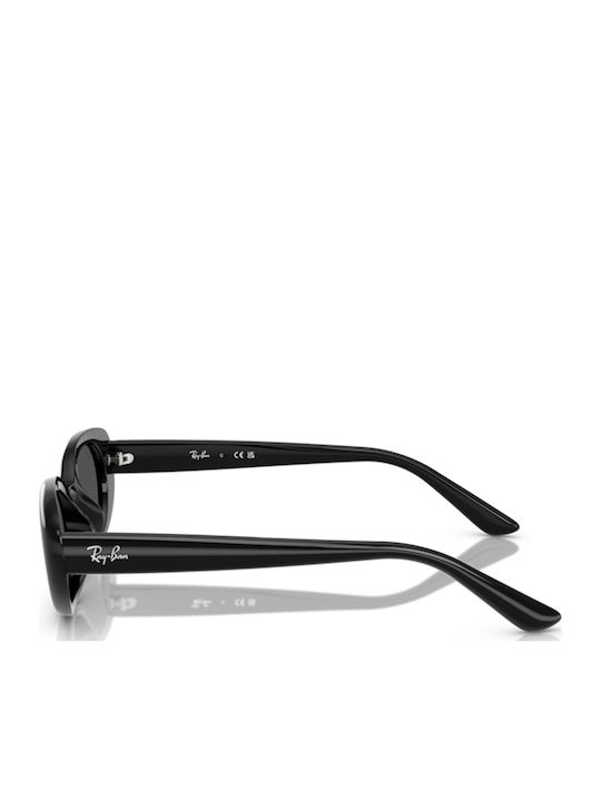 Ray Ban Women's Sunglasses with Black Plastic Frame and Black Lens RB4441D 6677/87