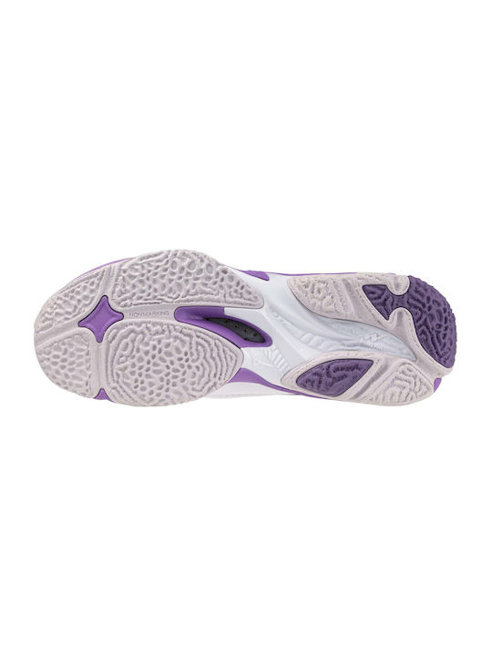 Wave Lightning Z8 Sport Shoes Volleyball White / Purple