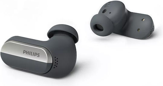 Philips TAT6908 In-ear Bluetooth Handsfree Ακουστικά με Αντοχή στον Ιδρώτα και Θήκη Φόρτισης Μαύρα