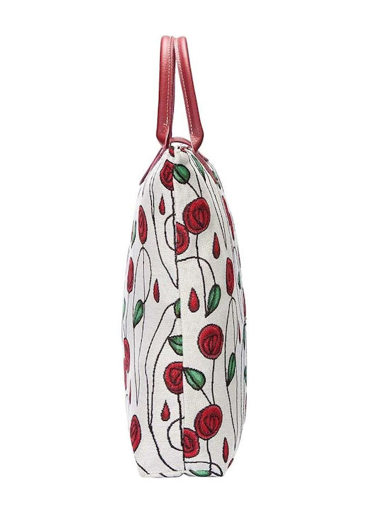 Signare Mackintosh Rose Γυναικεία Τσάντα Shopper Ώμου Ροζ