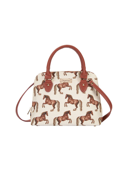 Signare Whistlejacket Damen Tasche Schulter Beige