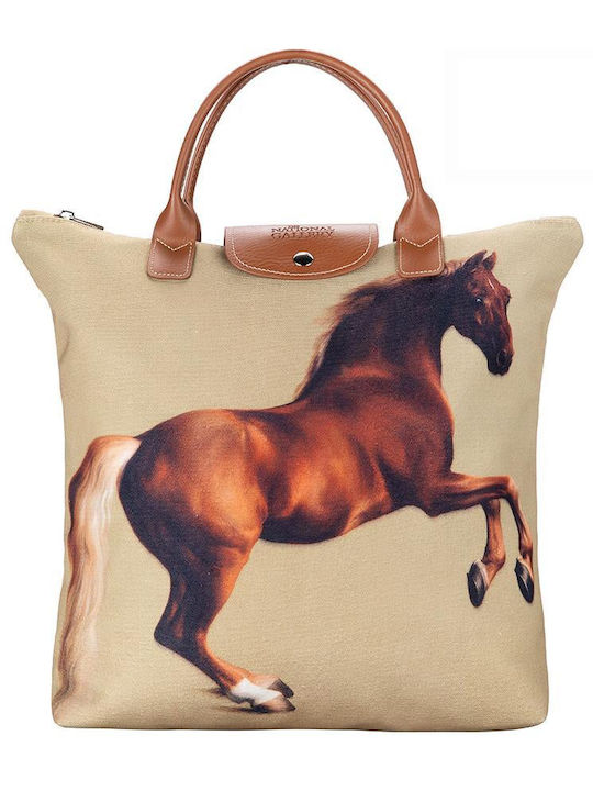 Signare Whistlejacket Damen Tasche Shopper Schulter Beige