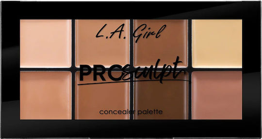 L.A. Girl Pro Sculpt Palette Corector Paletă 12gr