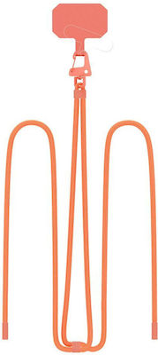 Tech-Protect C5s Rope Neck Strap for Mobile Phones Orange