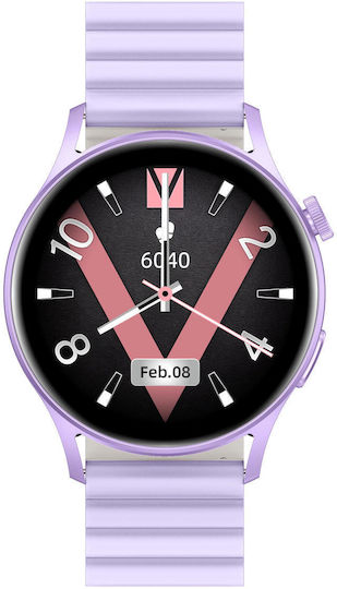 Kieslect Lora 2 Aluminiu 41mm Smartwatch (Violet)