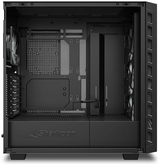 Sharkoon Rebel C80M RGB Gaming Midi Tower Κουτί Υπολογιστή Μαύρο