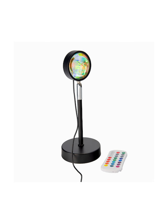 WiFi Decorative Lamp Sunset LED Black