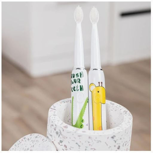 innoGio Children's Electric Toothbrush with Chronograph for 3+ Years with Replacement Heads