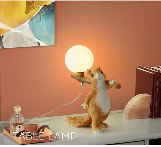 Decorative Lamp with Socket for Bulb G9 White