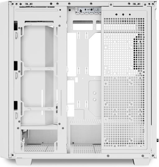 Sharkoon Rebel C70G RGB Gaming Midi Tower Κουτί Υπολογιστή Λευκό