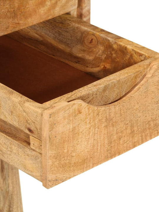 Бюро от Масивно Дърво Кафяво 110x47x76см
