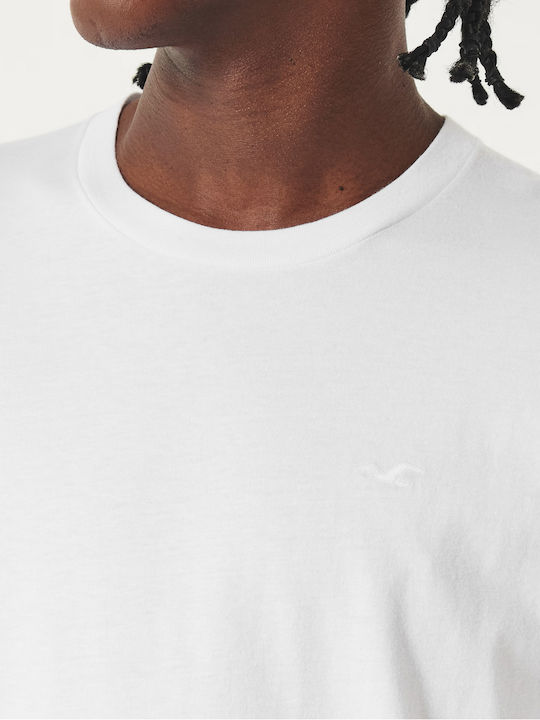 Hollister Men's Short Sleeve T-shirt White