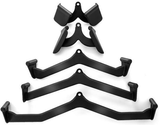 Costway Sp38093 5-Piece Back Exercise Attachments