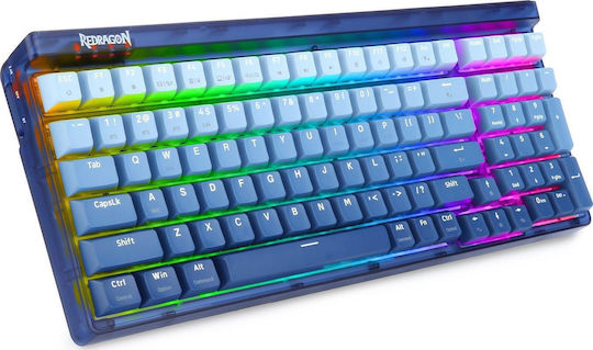 Redragon K656 Pro Wireless Gaming Mechanical Keyboard with RGB lighting (English US) Purple