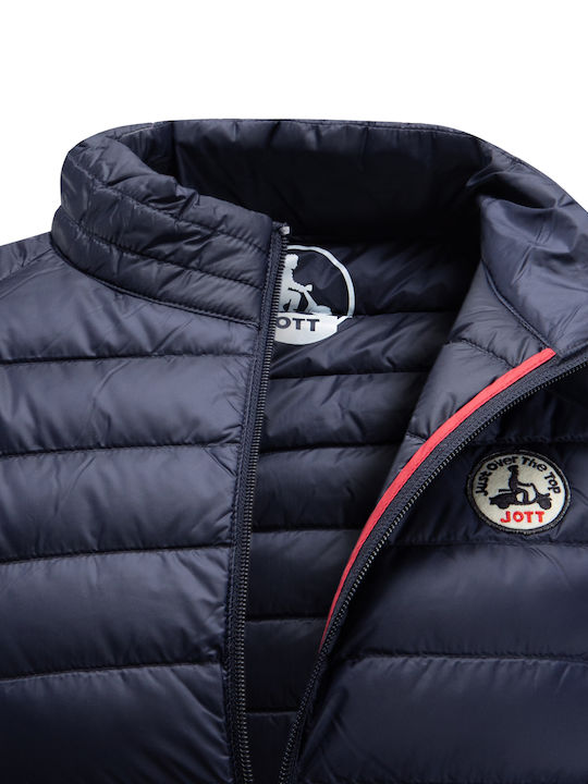 Sleeveless Winter Jacket Puffer Navy Blue