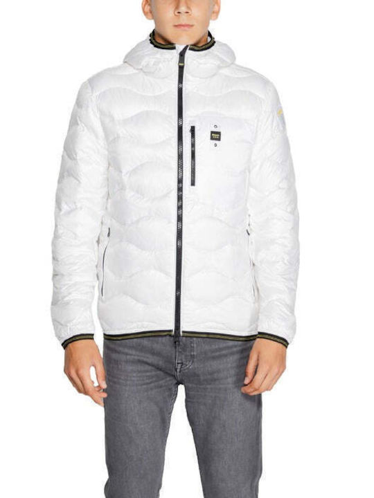 Blauer Men's Winter Jacket White