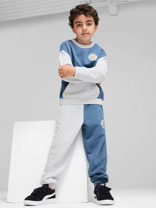 Puma Kids Sweatshirt Blue Horizon